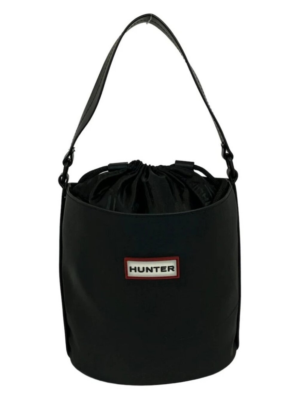 HUNTER Black PVC Handbag
